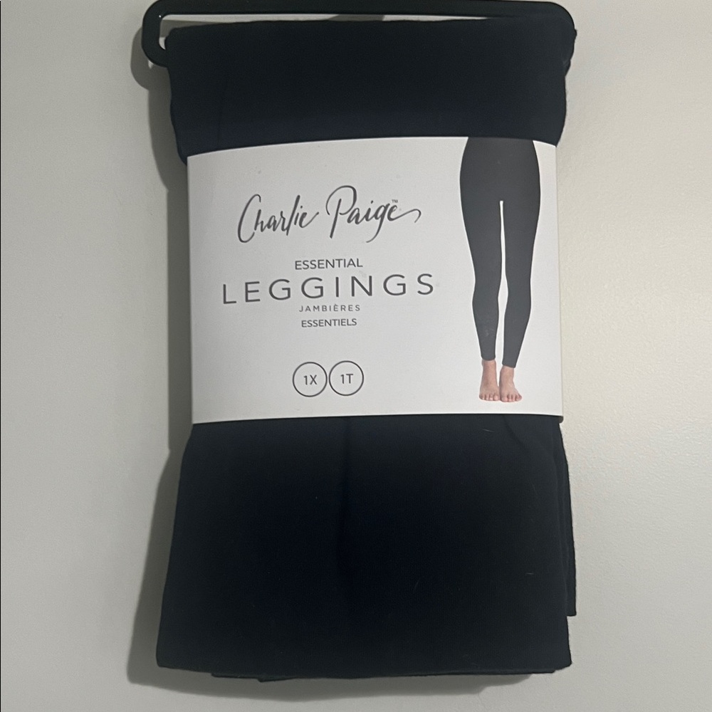 Charlie Paige Classic Black Leggings